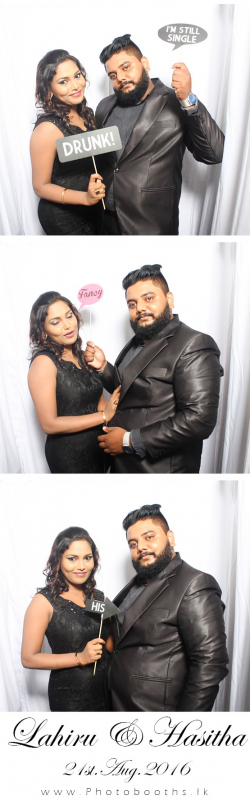 Lahiru & Hasitha Wedding photobooth Pictures